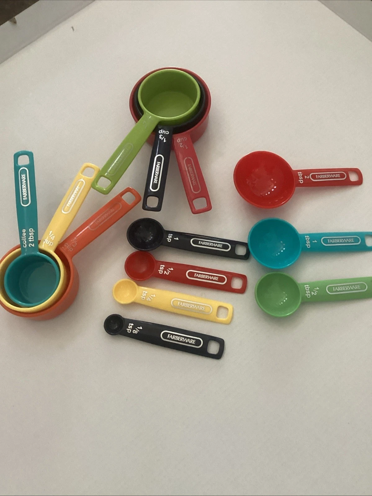 Farberware Professional Plastic Measuring Cup Set Lot