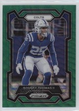 2023 Panini Prizm Green Wave Prizm Rodney Thomas II #130 0y59
