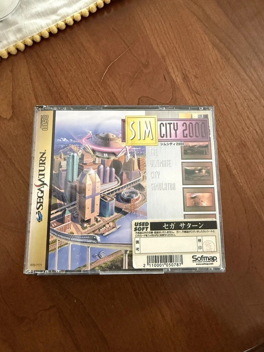 Sim City 2000 - Sega Saturn - Jogos de Vídeo Game - Recreio dos