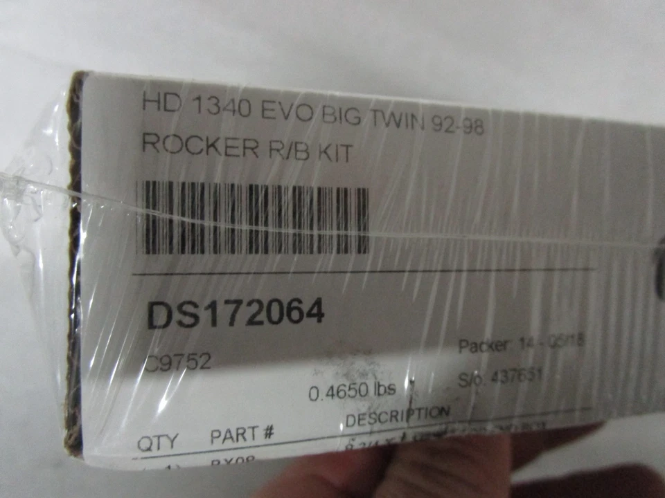 92-99 Harley Davidson EVO Big Twin Cometic Rocker Box Kit de juntas C9752 Foto 3 de 4