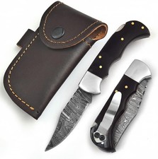 Handgefertigtes Damast Klappmesser Survival Taschenmesser Outdoor Jagdmesser EDC