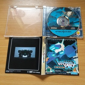 Sega Saturn Lot of 4 Game Marvel Super Heroes Vampire Hunter Virtua Fighter 2 SS