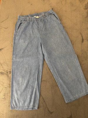 Hose 7/8 Länge mit weitem Bein Jeansoptik AproductZ Gr.42 Super Zustand