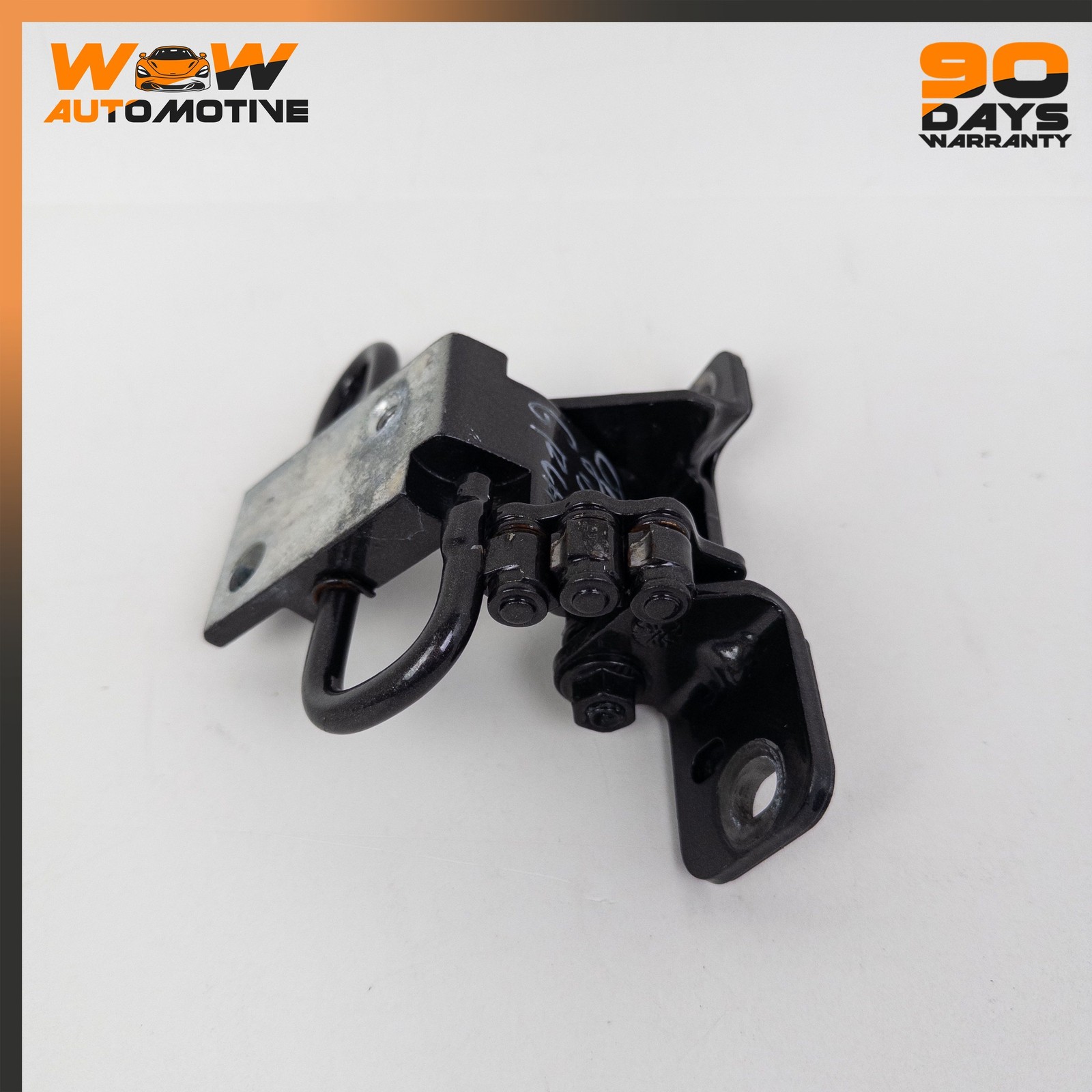 06-13 BENTLEY CONTINENTAL FLYING SPUR REAR LEFT DRIVER SIDE DOOR HINGE BLACK OEM