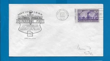 Scott 922 Transcontinental Railroad May 10, 1944  Farnam FDC Lot6