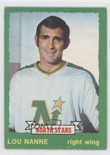 1973-74 O-Pee-Chee Light Back Lou Nanne #246 0a1