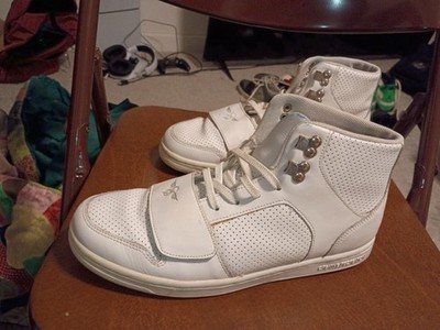 white Creative Recreation Men's Cesario High XXI sneakers Size 8