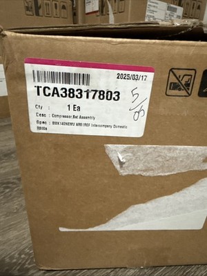 LG COMPRESSOR TCА38317803 / TCA37611343 /  BMK140NEMV Same/Next Day Shipment