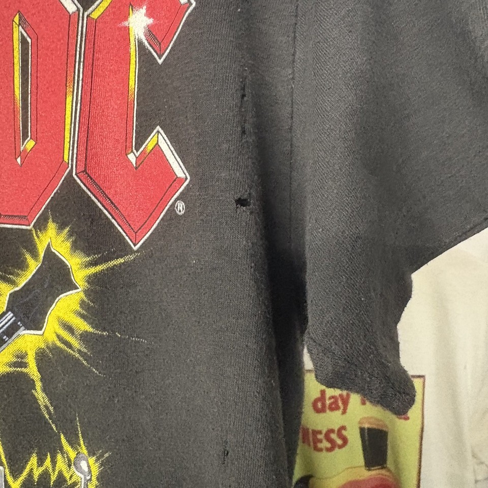 Vintage AC/DC Who Made Who North American Tour 1986 Shirt Men's S Black ...