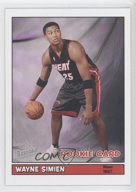 2005-06 Topps Bazooka Wayne Simien #169 Rookie RC 0a1