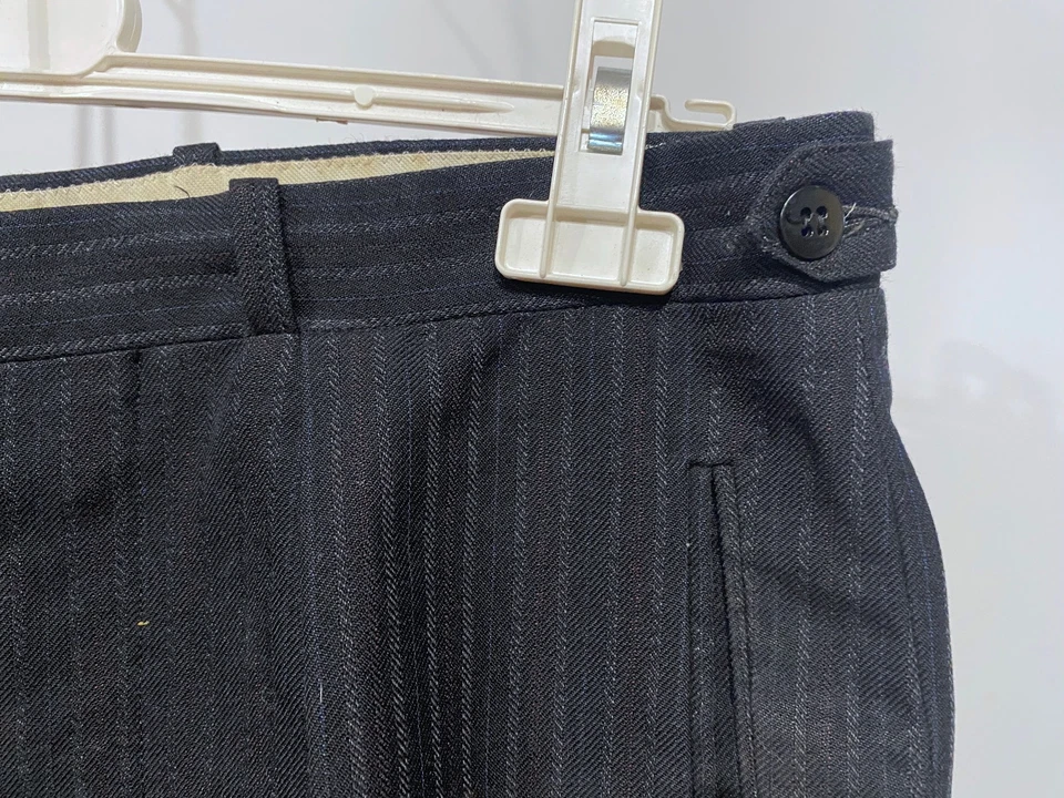 Ancien Costume Veste Gilet pantalon 3 Pièces Ambassador 1950/70 - Photo 4/4