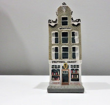 Grutterswaren Amsterdam Dutch  mini canal house  by Blokker 1996 4" tall
