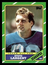1986 Topps #203 Steve Largent HOF NM QTY