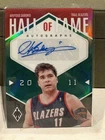 Panini Phoenix Arvydas Sabonis #HFA-AVD Trail Blazers Hall of Fame Autograph