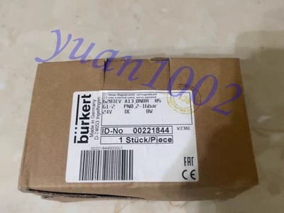 1PCS NEW Burkert 6281EV A13.0NBR MS 00221844 Solenoid valve Fast delivery
