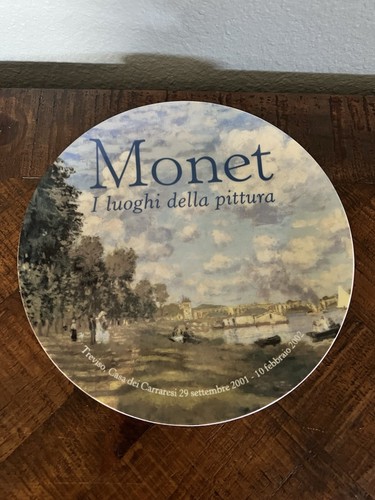 Monet Collector Plate 2001 Musèe De Orsay Paris Art Collection - Picture 1 of 6
