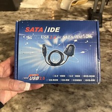 SATA/PATA/IDE to USB 2.0 Adapter Converter Cable for Hard Drive Disk