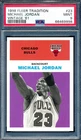 MICHAEL JORDAN 1998-99 FLEER VINTAGE PSA 9 MINT CARD #23!  PSA 10 = $2000!