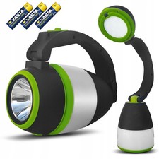 Lampe LED 3en1 camping lampe de bureau lampe de poche 1W 60-200lm + 3xAA Piles