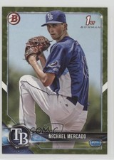 2018 Bowman Prospects Camo Michael Mercado #BP16 b0q