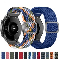 Braided 20/22mm Strap Nylon For Samsung Galaxy Watch 3 4 5/5Pro 40/44mm Loop