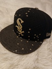 White Sox Cap With Custom Rhinestones Retail $150