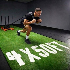 Yescom 4x50FT Gym Turf Artificial Grass Rug Exercise Mat for Sled Track Flooring