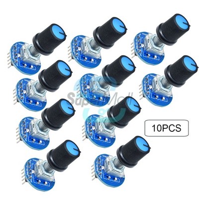 1//5/10PCS 5V Rotary Encoder Sensor Development Module Brick Board Potentiometer