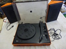 ELECTROPHONE TOURNE DISQUE LANSAY ORANGE 1970 IDEM TEPPAZ