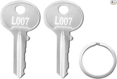Key File Cabinet Replacement Keys (2 Pcs) for File Cabinet Keys Pre Cut to Code