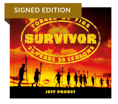 Survivor: Forged by Fire SIGNED by Jeff Probst 1st/1st (2026