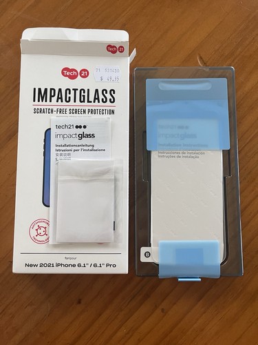 TECH21 IMPACT GLASS FOR IPHONE 6 SCREEN PROTECTOR - Picture 3 of 4
