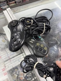 2 Console Bundle Sega Genesis Model 2 MK-1631 Tested Lot