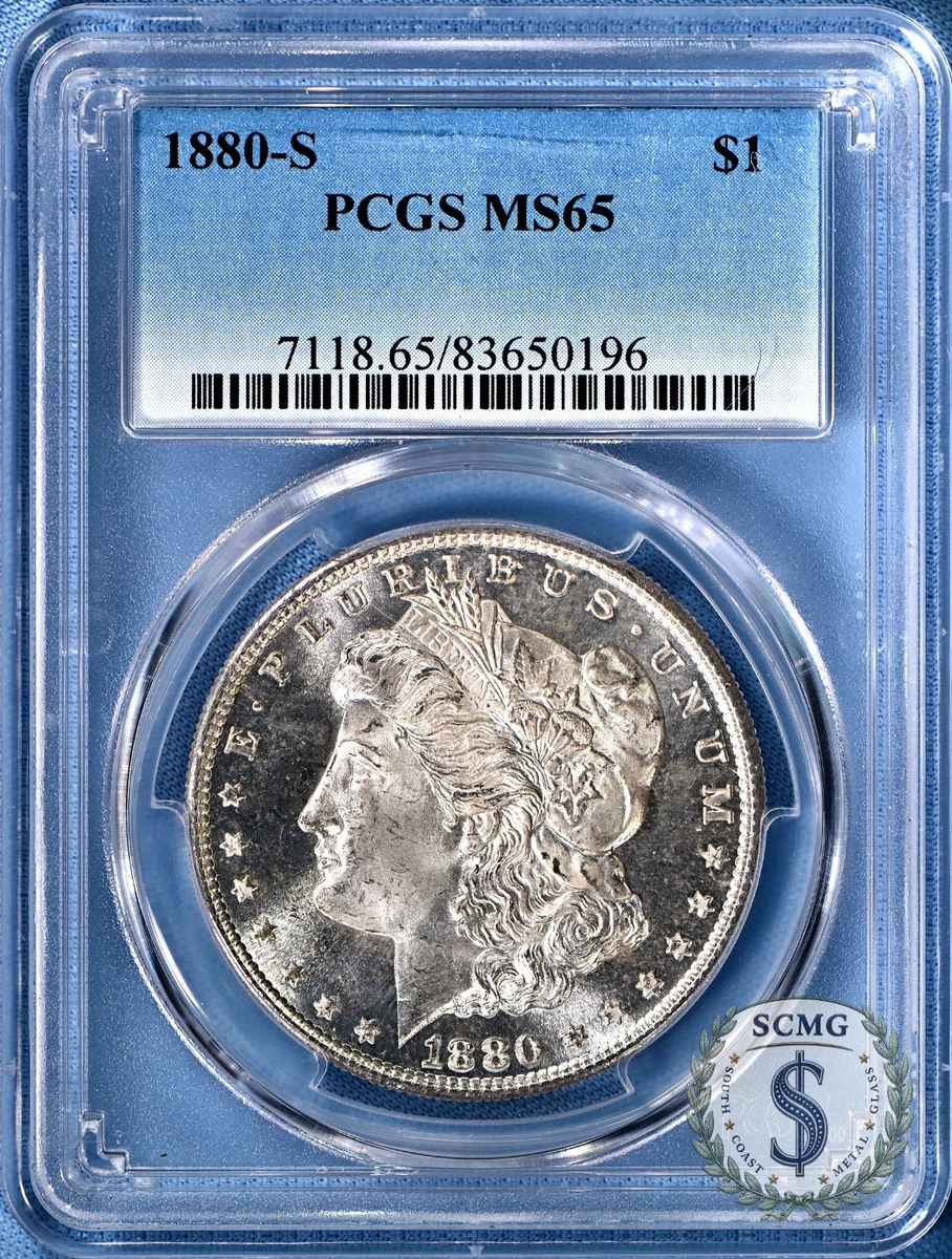 1880 S Morgan Silver Dollar Ms 65 for sale | eBay