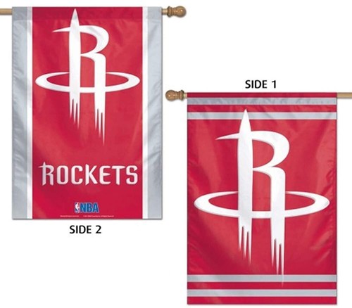 Houston Rockets Premium 2-seitig 28x40 Banner Outdoor Haus Flagge Basketball - Bild 1 von 1