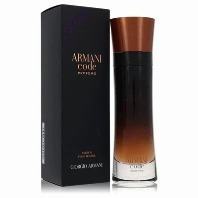 Armani Code Profumo by Giorgio Armani 3.7 fl oz Parfum Spray Men's New & Sealed.