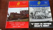 O SCALE RAILROADING MAGAZINES~Set of 2~May & June 1972~Issue #26 & 27
