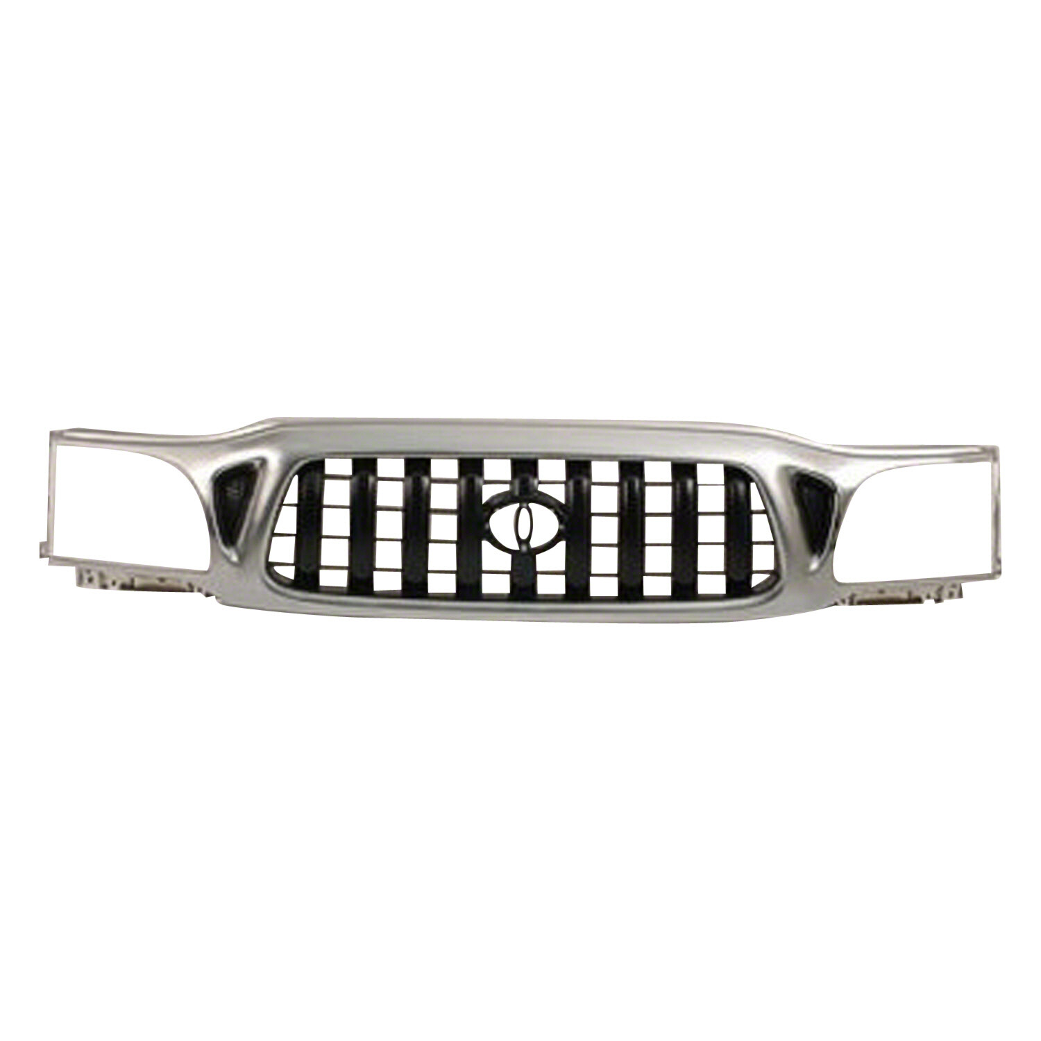 New Replacement Front Grille Chrome & Black 104-58977A