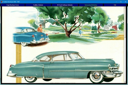 Cadillac Sales Brochures 1948 - 1969 digital collection - Picture 2 of 2