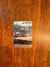 2016 Delta Air Lines Boeing 767-400 Aircraft Pilot Trading Card #51