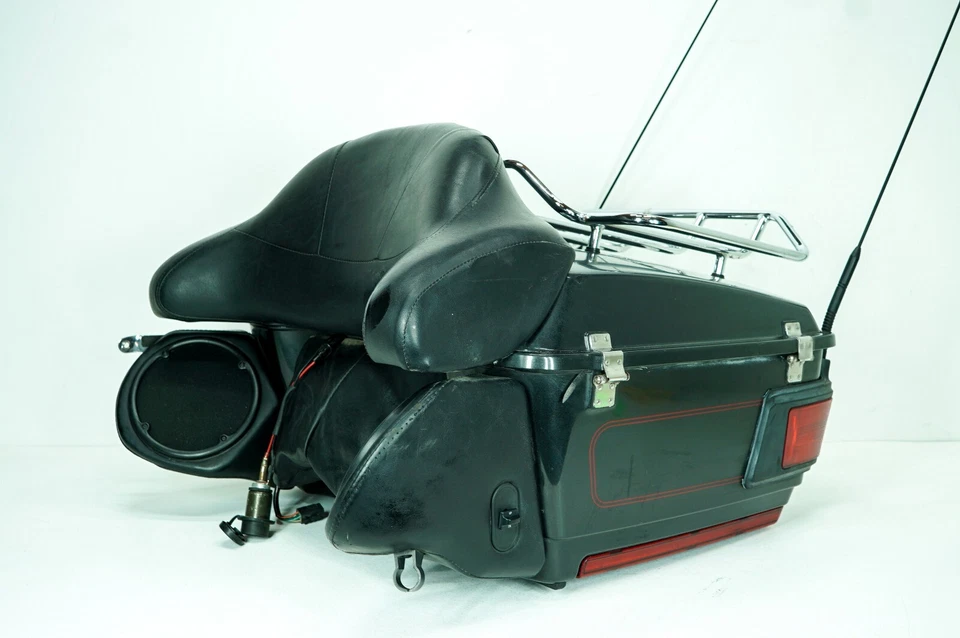 Harley Electra Ultra Touring 06 Respaldo Pass Tour Pak Portaequipajes Altavoz 1335 Foto 3 de 4