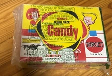 World's King Size Candy 'Cigarettes'  0.01 oz,24 Case 10/26