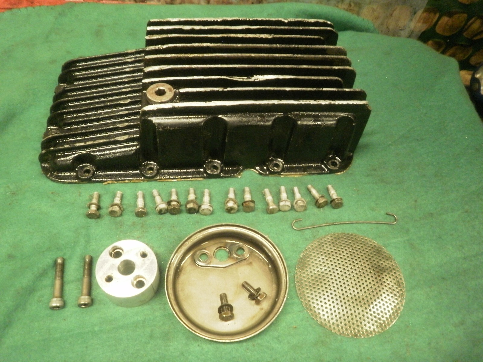 BMW Motorcycle Airhead HEAVY duty cast aluminum DEEP oil pan 1970 to