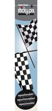 Paper House Productions - Racing Flags - Garage Graphics Wall Stickers WA1027E
