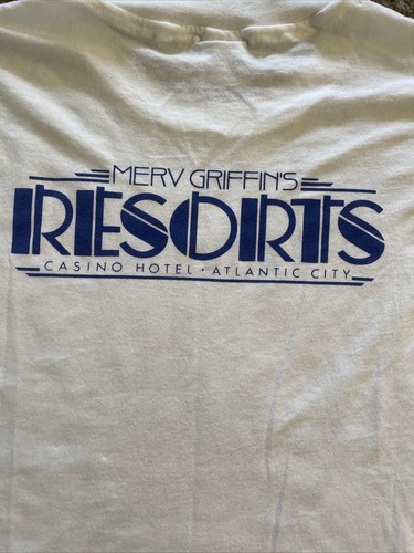 Camiseta De Colección Merv Griffin Resorts Casino Hotel Atlantic City XL 46-48 - Imagen 6 de 6
