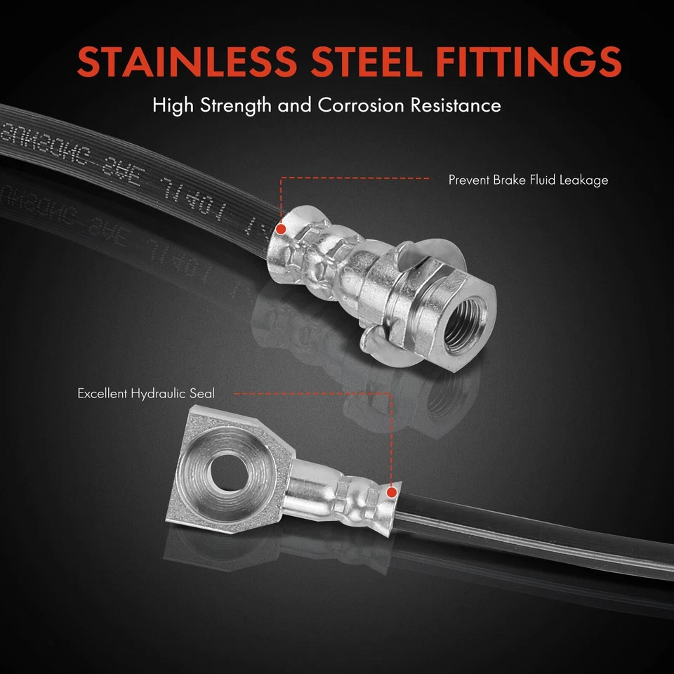 Manguera hidráulica de freno trasero izquierdo para Ford Explorer 1995-2001 Mercury Mountaineer Foto 4 de 4