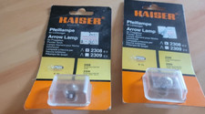 Vintage Unopened Haiser Pfeillampe Arrow Lamp 1 bulb per purchase 2308 6v