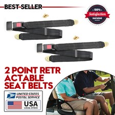 3pair Adjustable 2 Point Bus Car Bus Safety Seat Belt Lap Seatbelt Safe Strap