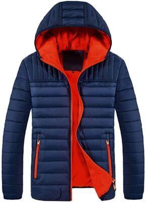 SCHONTAN MEN'S ULTRA LIGHTWEIGHT WATER-RESISTANT PUFFER