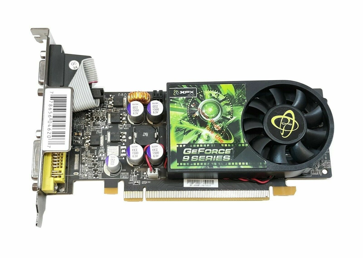 XFX PV-T94G-ZAF3 GeForce 9400GT 550M 1Gb DDR2 TV/DVI/VGA PCIe x16